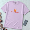 Bad Day To Be A Beer T-shirt - Orchid unfolded t-shirt mockup