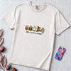 Bee A Little Spooky, Funny Halloween Bee T-Shirt - White unfolded t-shirt mockup