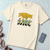 Birthday Crew Frog T-Shirt - Ivory unfolded t-shirt mockup