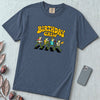 Birthday Crew Frog T-Shirt - Midnight unfolded t-shirt mockup