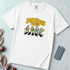 Birthday Crew Frog T-Shirt - White unfolded t-shirt mockup