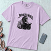 Bookvember Raven Reader T-Shirt, November Book Lover Tee - Orchid unfolded t-shirt mockup