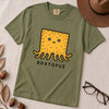 Boxtopus pun T-Shirt, Cute Octopus Box - Moss unfolded t-shirt mockup