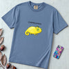 Chamelemon Fruit Pun Shirt, Funny Chameleon Lemon - Blue Jean unfolded t-shirt mockup