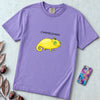 Chamelemon Fruit Pun Shirt, Funny Chameleon Lemon - Violet unfolded t-shirt mockup