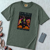 Come to the Dark Side, We Have Pumpkins T-Shirt, Halloween Witch Tee - Blue Spruce unfolded t-shirt mockup