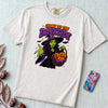 Come to the Darkside Witch T-Shirt, Halloween tee - White unfolded t-shirt mockup