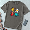 Dancing Breakfast Food T-Shirt - Pepper unfolded t-shirt mockup
