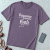 Dopamine For The Dopamine God T-Shirt, Geek Tee - Grape unfolded t-shirt mockup