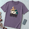 Espresso Your Dark Side Mermaid T-Shirt - Grape unfolded t-shirt mockup