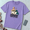 Espresso Your Dark Side Mermaid T-Shirt - Violet unfolded t-shirt mockup
