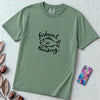Fishing Shirt & Graphic Tee for Men & Women, Comfort Colors T-Shirt - Light Green unfolded t-shirt mockup