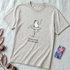 Funny Frog Ballerina T-Shirt: “First of All I’m a Delight”, frog tee gift for ballet lovers - Ash unfolded t-shirt mockup