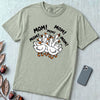 Funny Goose Mothers Day T-Shirt - Bay unfolded t-shirt mockup