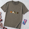 Halloween Snail Squad T-Shirt - Pepper unfolded t-shirt mockup