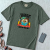 I Can Stop At Any Chapter Owl T-Shirt - Blue Spruce unfolded t-shirt mockup