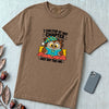I Can Stop At Any Chapter Owl T-Shirt - Espresso unfolded t-shirt mockup