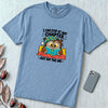 I Can Stop At Any Chapter Owl T-Shirt - Washed Denim unfolded t-shirt mockup