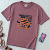 I Need Treats, Cuddles, And Six Skeins Of New Yarn T-Shirt, Crochet Halloween Shirt - Berry unfolded t-shirt mockup