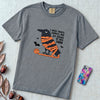I Need Treats, Cuddles, And Six Skeins Of New Yarn T-Shirt, Crochet Halloween Shirt - Blue Jean unfolded t-shirt mockup