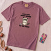 I Put My Book Down To Be Here Shirt, Funny Grumpy Cat Book Lover Tee - Berry unfolded t-shirt mockup