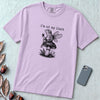 I’m At My Limit Fairy Frog T-Shirt - Orchid unfolded t-shirt mockup