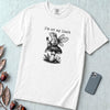 I’m At My Limit Fairy Frog T-Shirt - White unfolded t-shirt mockup