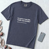 I’m Sorry I Was Late T-Shirt - Navy unfolded t-shirt mockup