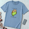 It's Fine. Everything Is Fine. Cat t-shirt - Washed Denim unfolded t-shirt mockup