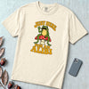 Just Here For An Alibi Frog T-Shirt - Ivory unfolded t-shirt mockup