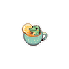 Bubble-free stickers crocodile in a mug - Radiant Art of Radiant Group