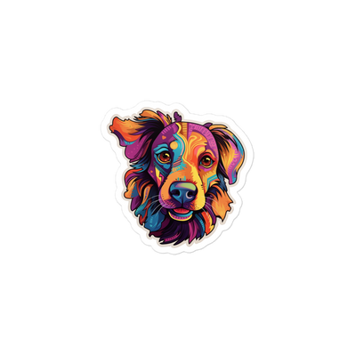 Bubble-free stickers Vivid Pooch - Radiant Art of Radiant Group