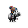 Bubble-free stickers of hippopotamus - Radiant Art of Radiant Group