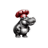 Bubble-free stickers Hippo Chef - Radiant Art of Radiant Group