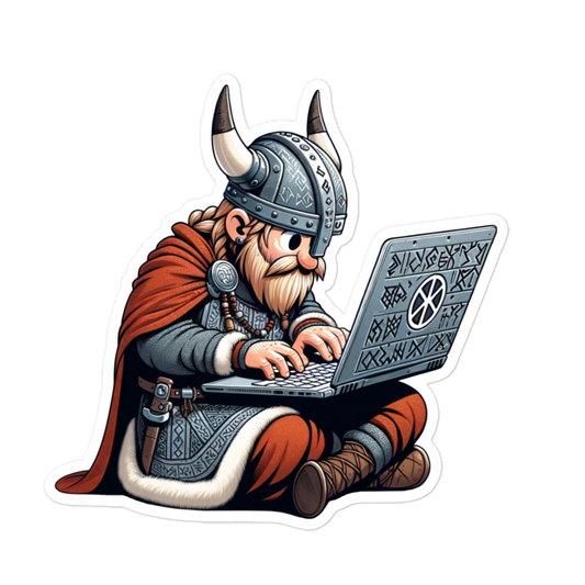 Bubble-free stickers Viking