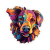 Bubble-free stickers Vivid Pooch - Radiant Art of Radiant Group