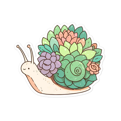 Bubble-free stickers eco snail - Radiant Art of Radiant Group