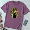 Medusa Bubblegum T-Shirt - Berry unfolded t-shirt mockup