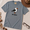 Mr. Gulliver Seagull T-Shirt - Blue Jean unfolded t-shirt mockup