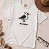 Mr. Gulliver Seagull T-Shirt - White unfolded t-shirt mockup