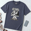Munch Munch Thanksgiving Cat Meme T-Shirt, Woman Yelling at Cat Graphic Tee, Holiday Dinner Humor - Navy unfolded t-shirt mockup