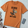 My Month My Rules My Cake Raccoon T-Shirt, Birthday Tee - Yam unfolded t-shirt mockup