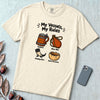 My Vessels My Rules T-Shirt, Viking Humor - Ivory unfolded t-shirt mockup