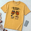 My Vessels My Rules T-Shirt, Viking Humor - Mustard unfolded t-shirt mockup