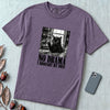 No Drama I Brought My Own Cat T-Shirt - Grape unfolded t-shirt mockup