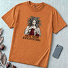 Not Now I’m Counting Medusa Knitting T-Shirt - Yam unfolded t-shirt mockup