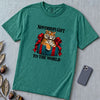 November’s Gift To The World Tiger T-Shirt, Birthday Tee - Emerald unfolded t-shirt mockup