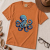 Octopus Solving Rubik's Cube T-Shirt, Funny Nerdy Shirt - Yam unfolded t-shirt mockup