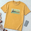 Original Minnesota Meme Shirt, Quality Learing Center Tee - Mustard unfolded t-shirt mockup