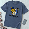 Pablo Pedalso Cubist Bicycle T-Shirt - Denim unfolded t-shirt mockup